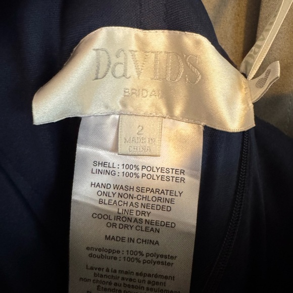 David’s Bridal Bridesmaid Dress/Formal dress - Picture 3 of 8